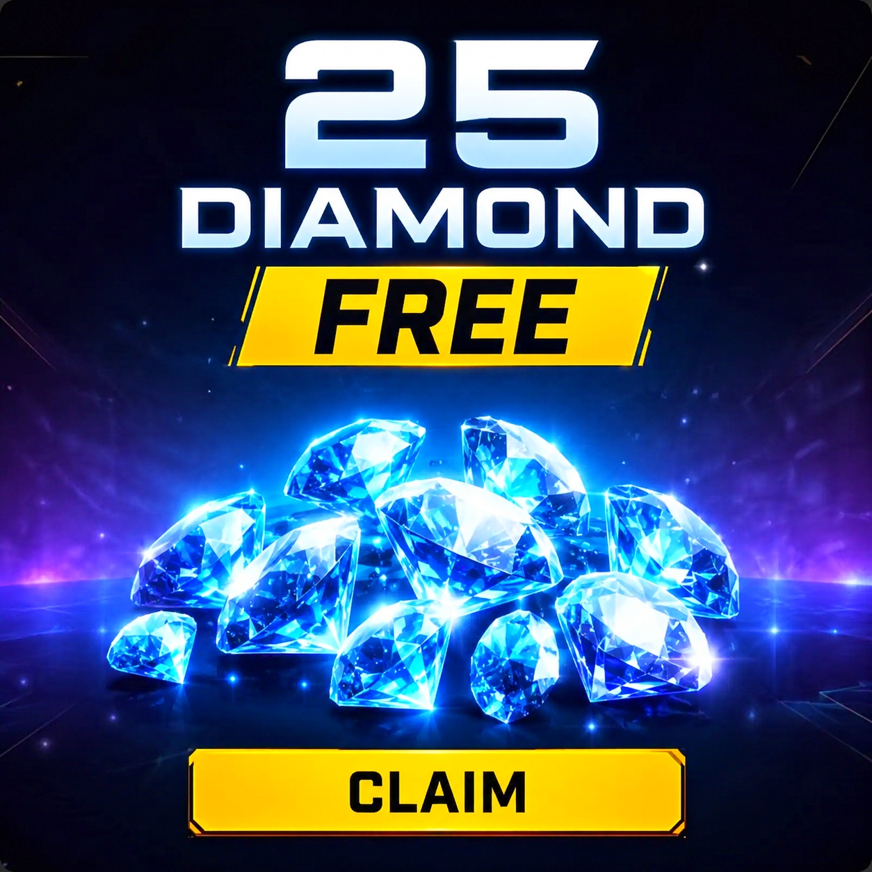 25 Diamond Free